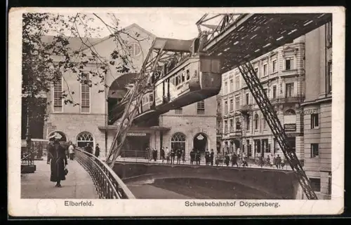 AK Elberfeld, Schwebebahnhof Döppersberg