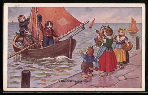 AK Katzengruppe begrüsst zurückkehrende Fischer