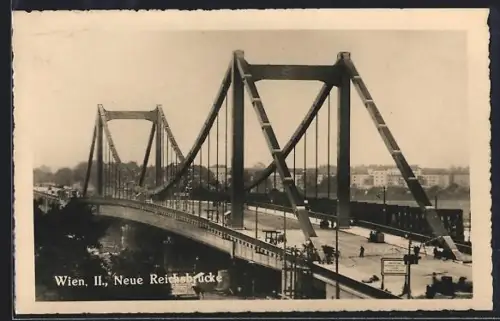 AK Wien, Neue Reichsbrücke