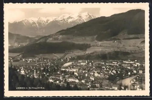 AK Leoben, Panorama mit Reiting