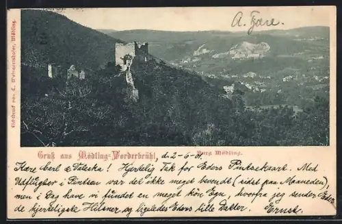 AK Mödling-Vorderbrühl, Burg