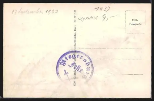 AK Hardegg /N.-Oe., Riegersburg, Pyramiden-Tor