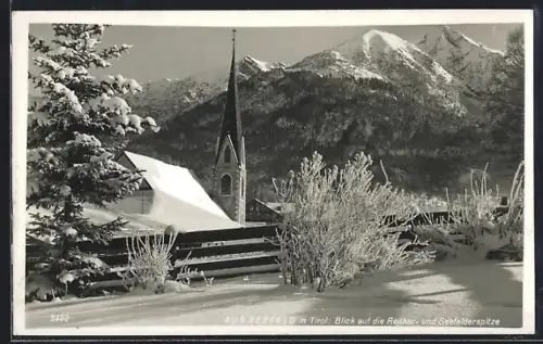 AK Seefeld in Tirol, Blick auf die Reither- und Seefelder Spitze