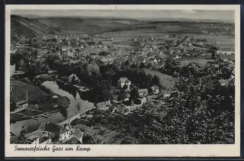 AK Gars am Kamp, Panorama mit Fluss