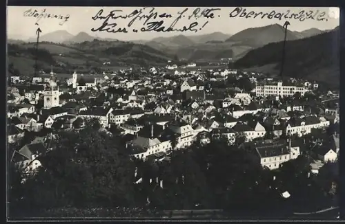 AK Waidhofen a. d. Ybbs., Blick vom Krautberg