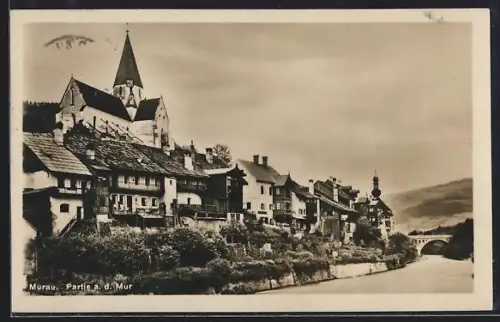 AK Murau, Partie an der Mur