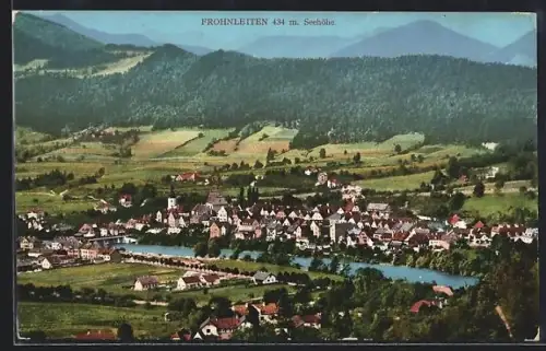 AK Frohnleiten, Ortsansicht mit Fluss