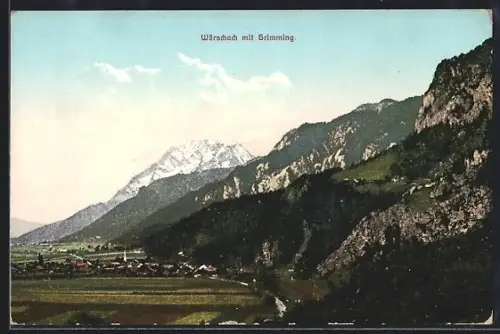 AK Wörschach, Panorama mit Grimming