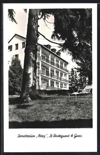 AK St. Radegund b. Graz, Sanatorium Novy