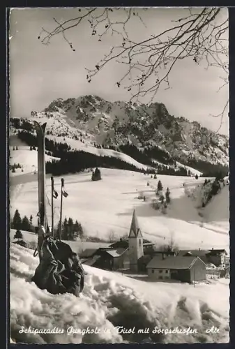 AK Jungholz in Tirol, Skigebiet mit Sorgschrofen