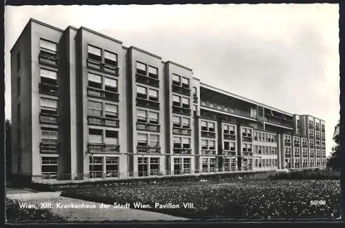 AK Wien, Krankenhaus der Stadt Wien, Pavillon