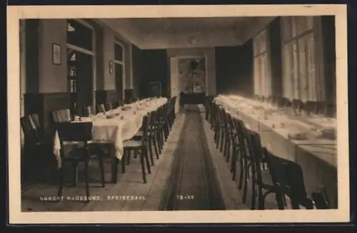 AK Radegund, Kurhaus, Speisesaal, Innenansicht