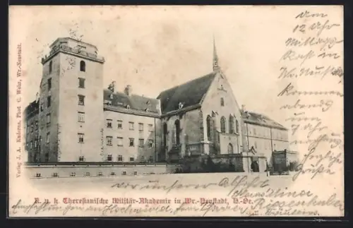 AK Wr.-Neustadt, K. u. k. Theresianische Militär-Akademie