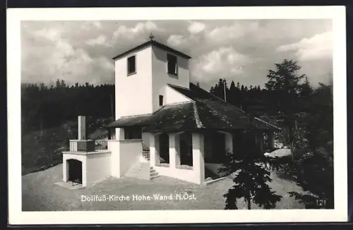 AK Hohe-Wand, Dollfuss-Kirche im Wald