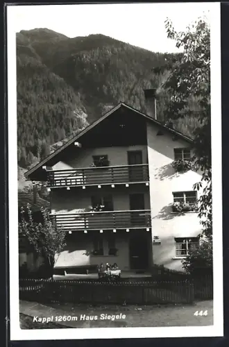 AK Kappl, Haus Siegele