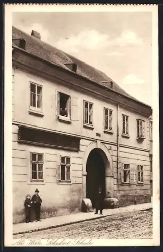 AK Wien, Schubert-Schule in der Säulengasse