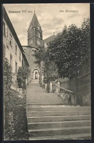 AK Eisenerz, am Kirchsteig