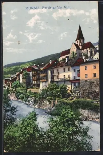 AK Murau, Partie an der Mur
