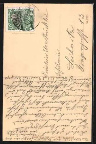 AK Leoben, Stadtturm, Innenseite