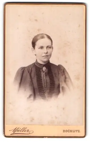 Fotografie Moritz Müller, Rochlitz, Obere Gärtnerstrasse, Porträt einer jungen Frau