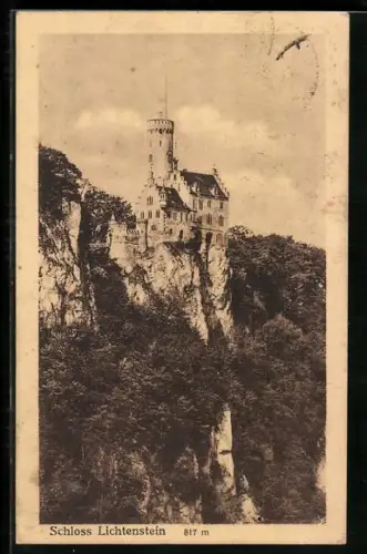 AK Schloss Lichtenstein, Gesamtansicht