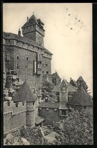 AK Hohkönigsburg, Teilansicht