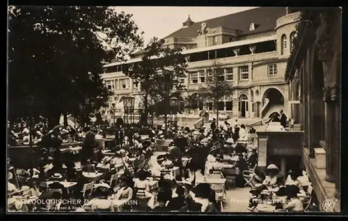 AK Berlin, Zoologischer Garten, Neues Hauptrestaurant