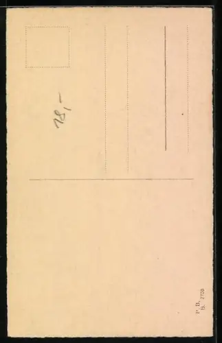 AK Kleines Mädchen mit einer Puppe