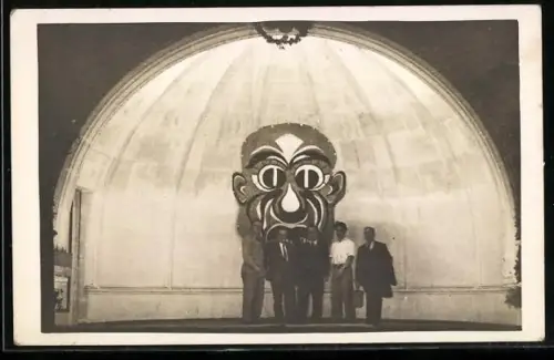 AK Floriana, Hotel Phönicia, Karneval 1948