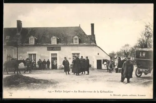 AK Juigné-de-la-Loire, Rallye Juigné, Au Rendez-vous de la Gébaudière