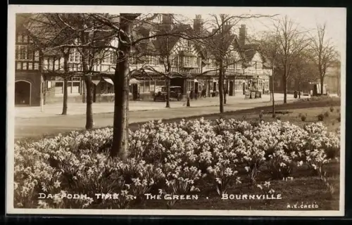 AK Bournville, Daffodil Time, The Green
