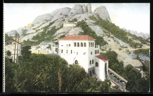 AK Montserrat, Estación superior del Funicular de San Juan, Bergbahn