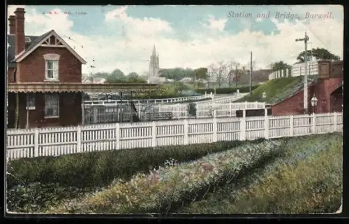 AK Burwell, Station and Bridge