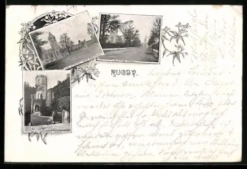 AK Rugby, The School New Buildings, Head Master`s House, Clifton Road