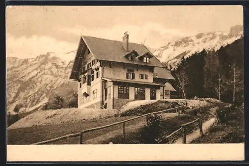 AK Edlach /Nied. Oest., Hotel und Pension Knappenhof