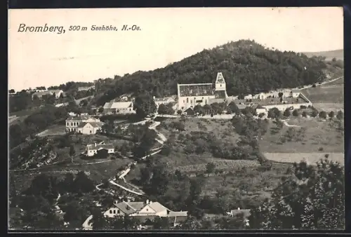 AK Bromberg, Totalansicht aus der Vogelschau