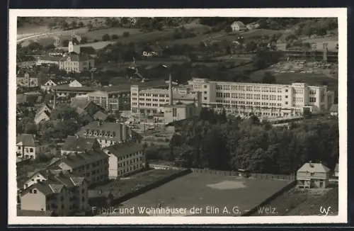AK Weiz, Fabrik und Wohnhäuser der Elin AG