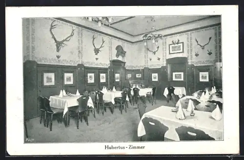 AK Wien, Restaurant St. Hubertus, Hubertus-Zimmer, Mariahilferstrasse 49