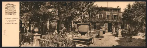 Klapp-AK Toulon, L`un des six Bâtiments, Le vieux Prieuré et Terrasse au dessus de la Mer