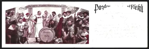 Klapp-AK Prag / Praha, Pivovar & Restaurace u Fleku