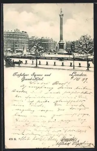 Mini-AK London, Trafalgar Square and Grand Hotel