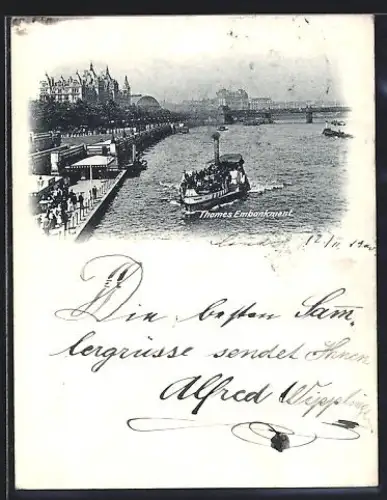 Mini-AK London, Thames Embankment