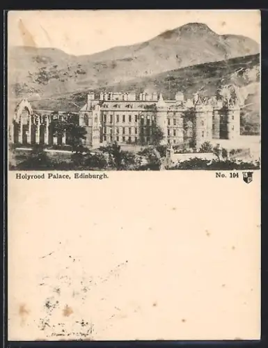 Mini-AK Edinburgh, Holyrood Palace