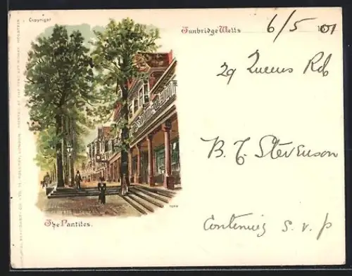 Mini-AK Tunbridge Wells, The pantiles