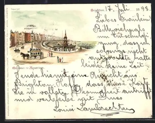 Mini-AK Brighton, Entrance to Aquarium