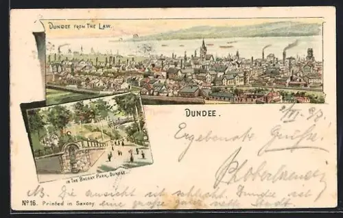 Mini-AK Dundee, View from the Law, Balgay Park