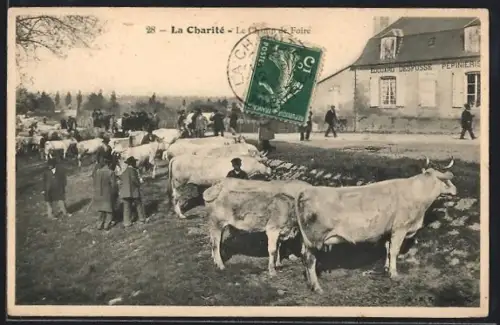 AK La Charité, Le Champ de Foire