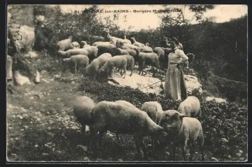 AK St-Honoré-les-Bains, Bergère Montagnette