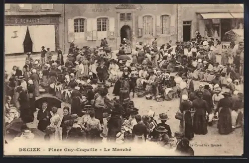 AK Decize, Place Guy-Coquille, Le Marché
