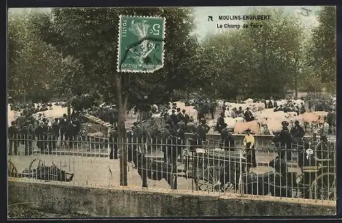 AK Moulins-Engilbert, Le Champ de Foire